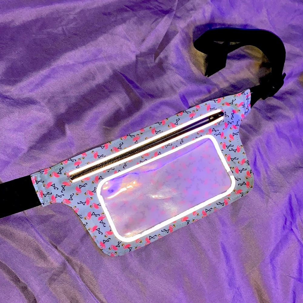 Cute baby blue Fanny pack